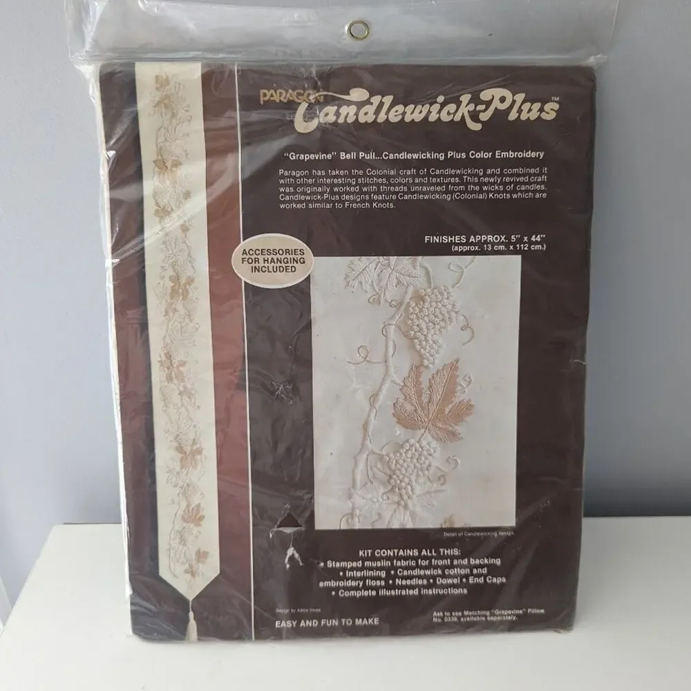 NEW Candlewick Post Grapevine Bell Pull Approx 5